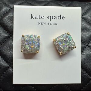 Kate Spade Iridescent Square Earrings